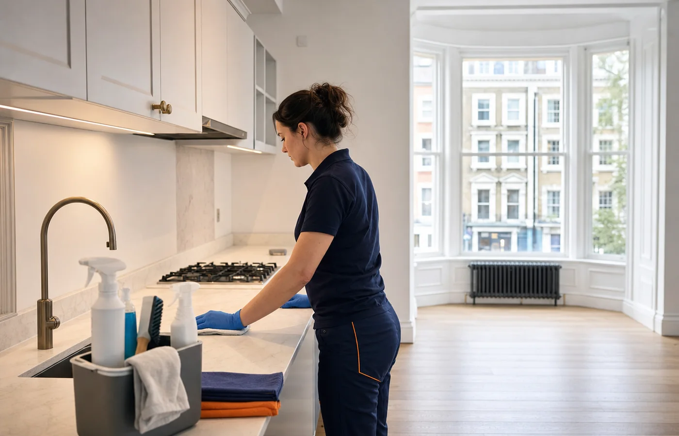 Cleaning and property-care scene for Cleaning Coverage Across London