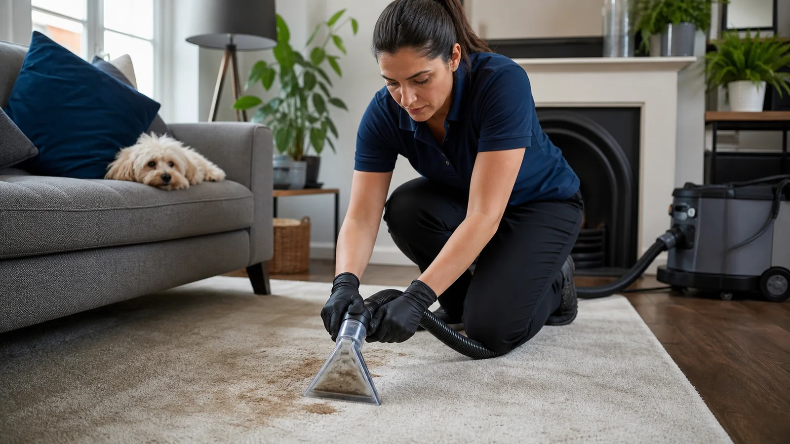 Professional pet stain and odour removal service in London