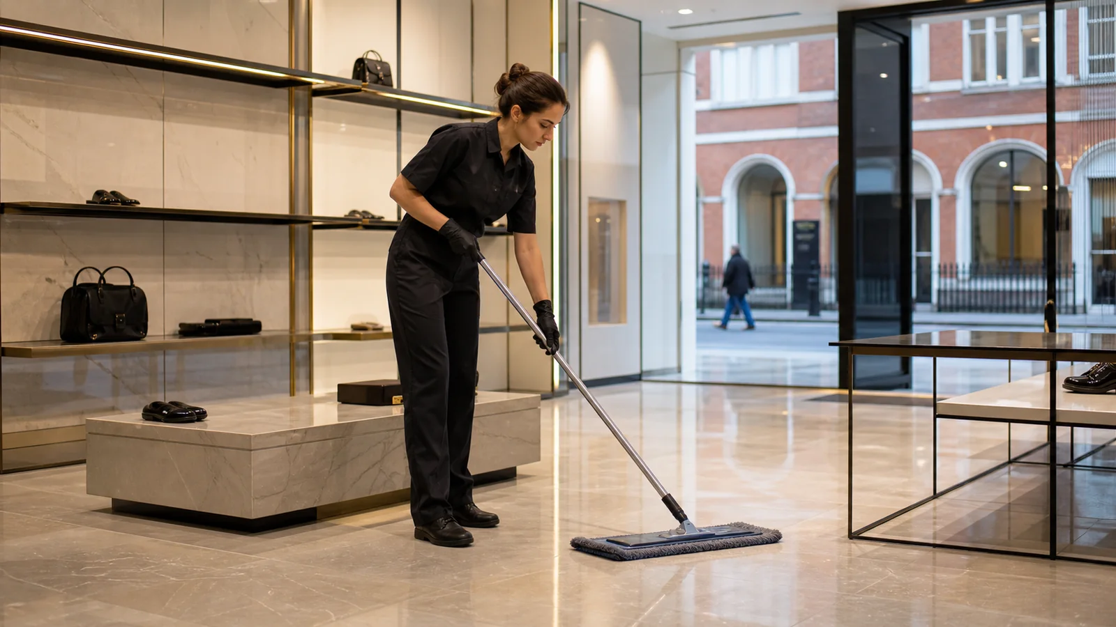 Professional retail cleaning service in London