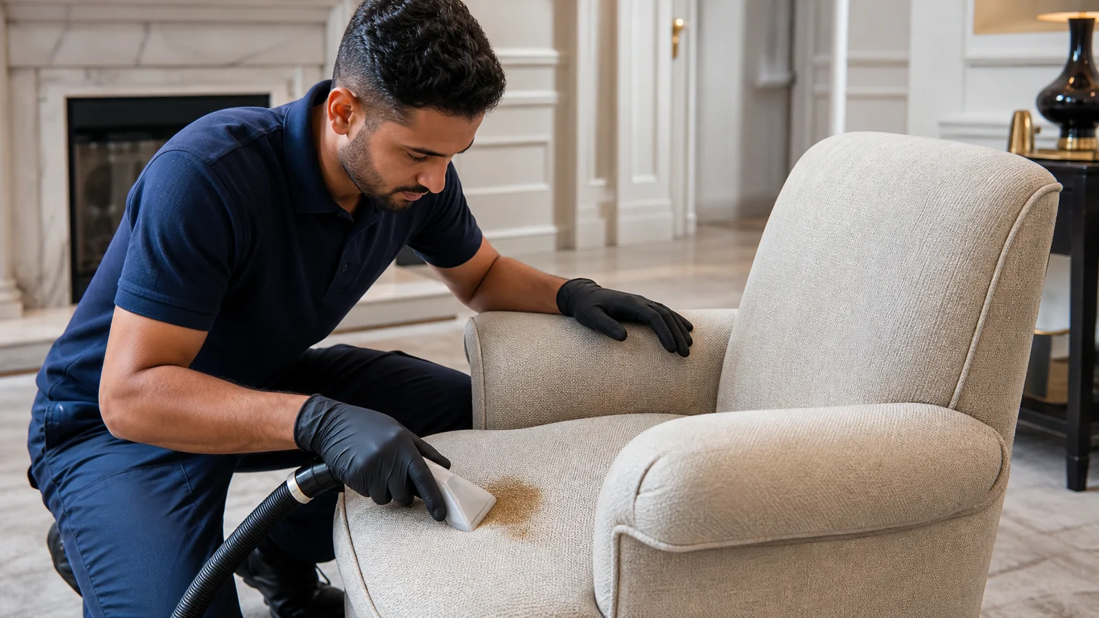 Professional stain removal service in London